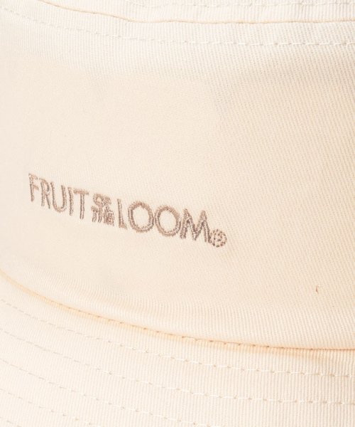 FRUIT OF THE LOOM(フルーツオブザルーム)/FRUIT OF THE LOOM LOGO BUCKET HAT/img04
