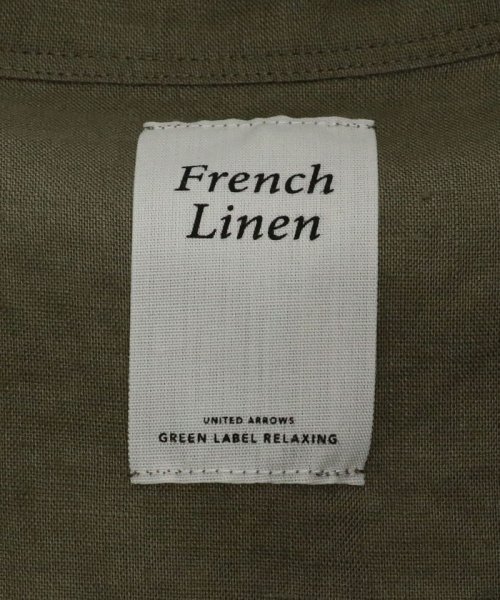 green label relaxing(グリーンレーベルリラクシング)/［size SHORT/TALLあり］フレンチリネン シャツワンピース/img33