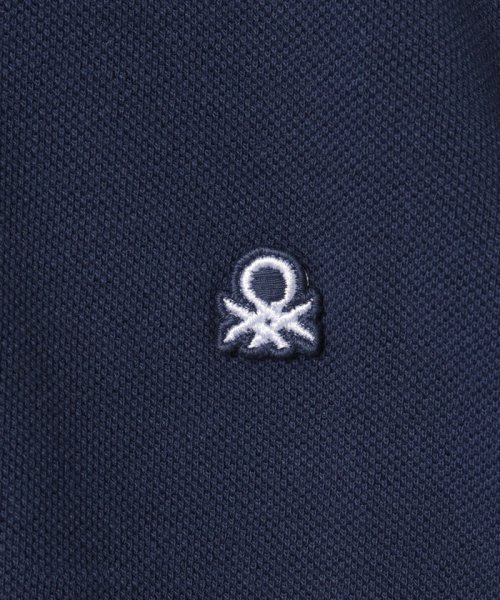 BENETTON (UNITED COLORS OF BENETTON BOYS)(ユナイテッド　カラーズ　オブ　ベネトン　ボーイズ)/キッズオーガニックコットン100%ロゴパッチ半袖ポロシャツB/img10