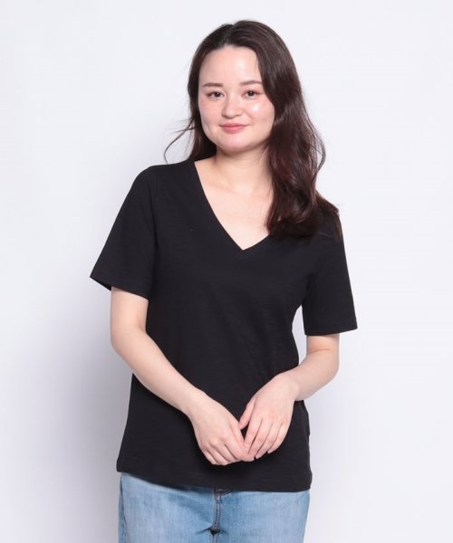 BENETTON (women)(ベネトン（レディース）)/Vネック半袖Tシャツ・カットソー/img25