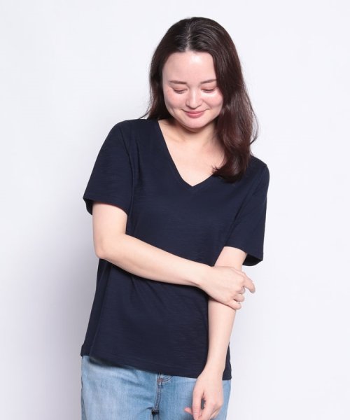 BENETTON (women)(ベネトン（レディース）)/Vネック半袖Tシャツ・カットソー/img27