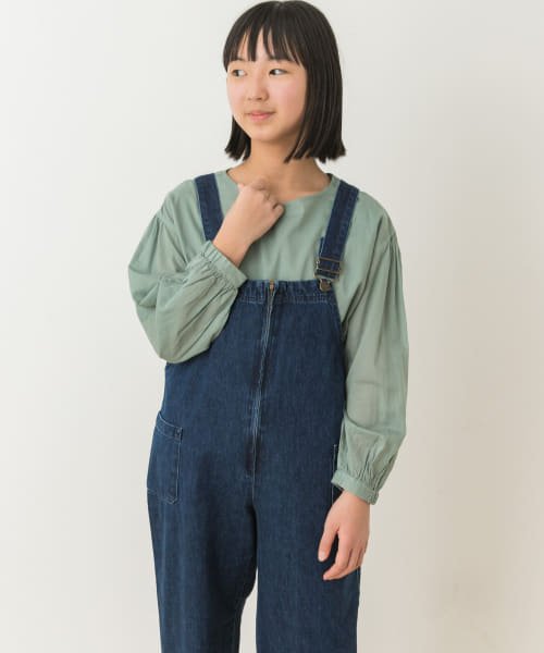 URBAN RESEARCH DOORS（Kids）(アーバンリサーチドアーズ（キッズ）)/『WEB/一部店舗限定』『親子リンク』コットンボイル2WAYブラウス(KIDS)/img25