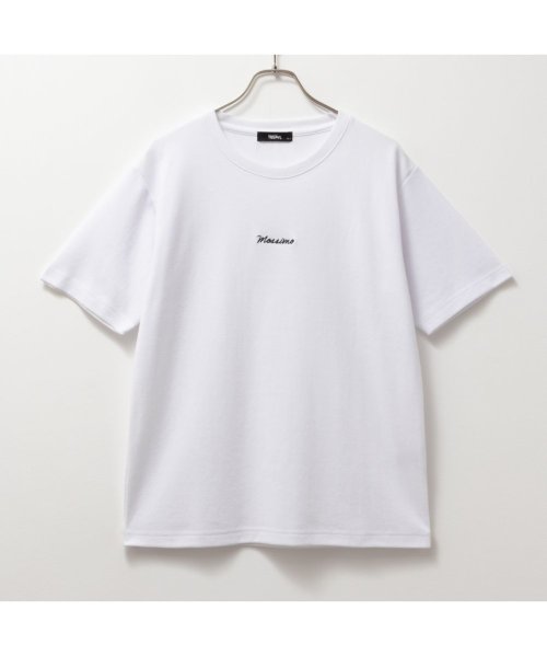 MAC HOUSE(men)(マックハウス（メンズ）)/MOSSIMO モッシモ バックエンボス半袖Tシャツ 4273－0806/img01