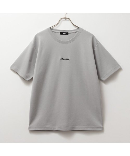 MAC HOUSE(men)(マックハウス（メンズ）)/MOSSIMO モッシモ バックエンボス半袖Tシャツ 4273－0806/img02