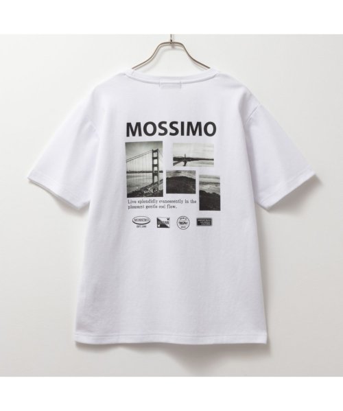 MAC HOUSE(men)(マックハウス（メンズ）)/MOSSIMO モッシモ バックフォトプリント半袖Tシャツ 4273－0807/img03