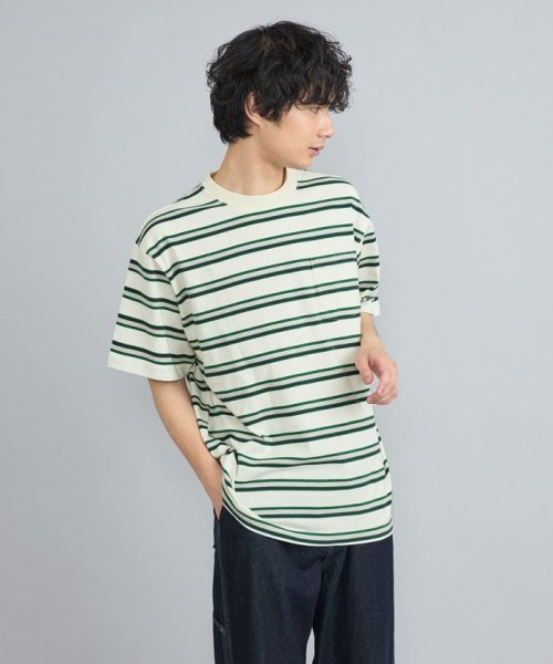 coen(coen)/USAコットンマルチボーダーTシャツ/img03