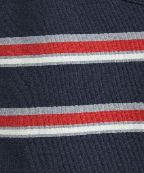 coen(coen)/USAコットンマルチボーダーTシャツ/img26