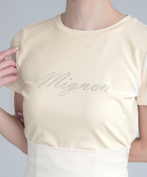 JULIA BOUTIQUE(ジュリアブティック)/MignonビジューロゴTシャツ[即納]24010/img28