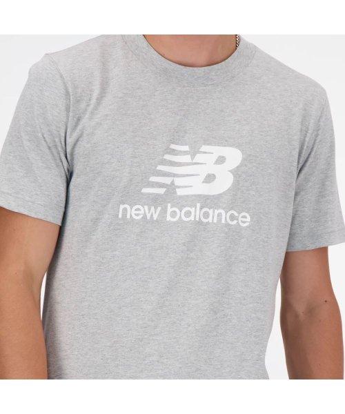 new balance(ニューバランス)/ニューバランス new balance メンズ MT41502 スタックドロゴ ショートスリーブTシャツ Stacked logo/img05