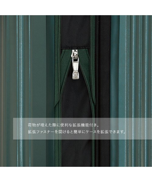 アジアラゲージ グランマックス スーツケース 機内持ち込み Sサイズ 36L/44L 拡張 ストッパー A.L.I GRANMAX GM－066－18W ｜約