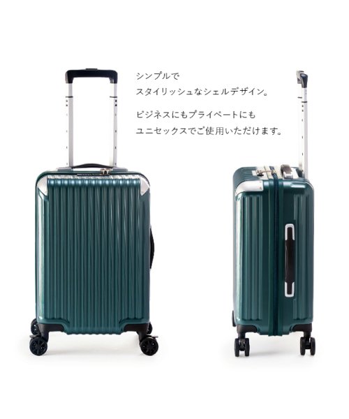 アジアラゲージ グランマックス スーツケース 機内持ち込み Sサイズ 36L/44L 拡張 ストッパー A.L.I GRANMAX GM－066－18W ｜約