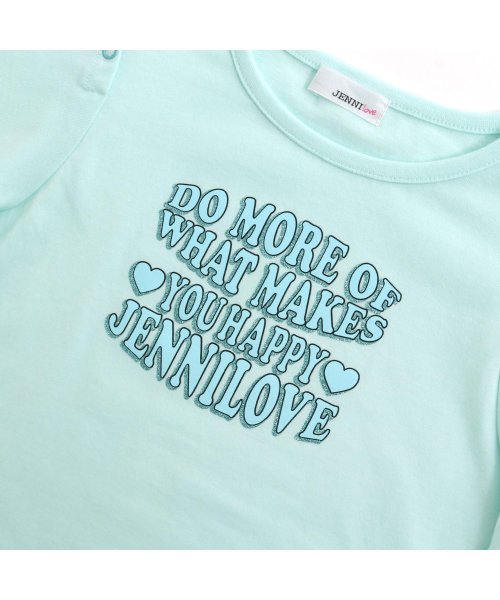 JENNI love(ジェニィラブ)/2way肩あきラメロゴTシャツ/img13