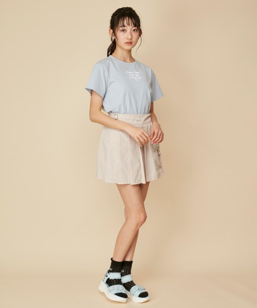 JENNI love(ジェニィラブ)/【セットアイテム】ドットチュール付けえり付きTシャツ/img04