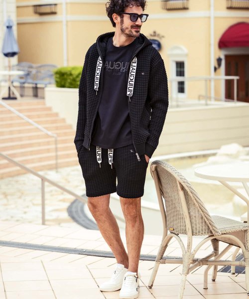 1PIU1UGUALE3 RELAX(ウノピゥウノウグァーレトレ リラックス)スピンドルロゴワッフルショーツ 人気・おすすめ|使いやすい・旅行におすすめ 品質保証 全国発送 日本国内発送・最短翌日お届け 1PIU1UGUALE3 RELAX(ウノピゥウノウグァーレトレ リラックス)スピンドルロゴワッフルショーツ 人気・おすすめ|使いやすい・旅行におすすめ 品質保証 全国発送 日本国内発送・最短翌日お届け