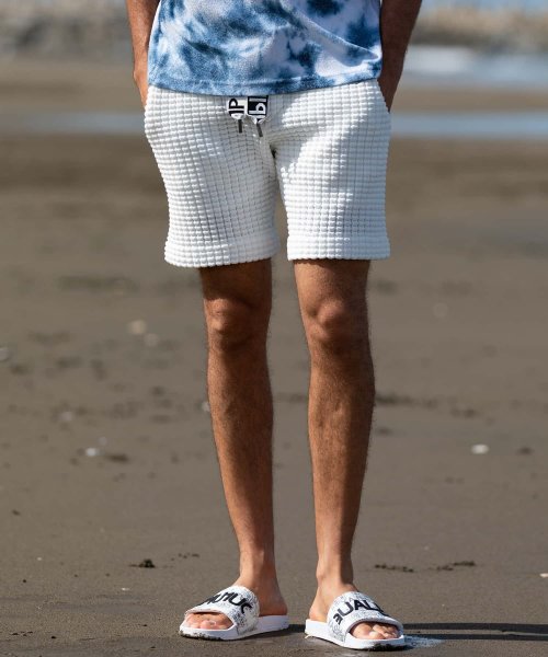 1PIU1UGUALE3 RELAX(ウノピゥウノウグァーレトレ リラックス)スピンドルロゴワッフルショーツ 人気・おすすめ|使いやすい・旅行におすすめ 品質保証 全国発送 日本国内発送・最短翌日お届け 1PIU1UGUALE3 RELAX(ウノピゥウノウグァーレトレ リラックス)スピンドルロゴワッフルショーツ 人気・おすすめ|使いやすい・旅行におすすめ 品質保証 全国発送 日本国内発送・最短翌日お届け