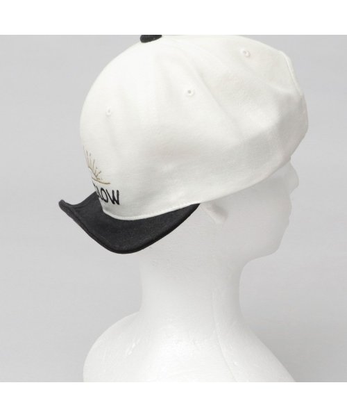 Besiquenti(ベーシックエンチ)/BASIQUENTI ベーシックエンチ キャップ 帽子 ショートバイザー ロゴ刺繍 SUNGLOW/img08