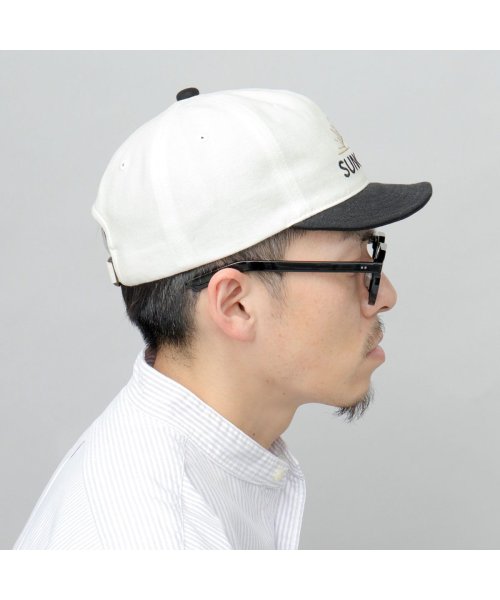Besiquenti(ベーシックエンチ)/BASIQUENTI ベーシックエンチ キャップ 帽子 ショートバイザー ロゴ刺繍 SUNGLOW/img24