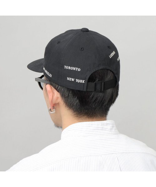Besiquenti(ベーシックエンチ)/BASIQUENTI ベーシックエンチ キャップ 帽子 ナイロン ロゴ刺繍 フラットキャップ/img23