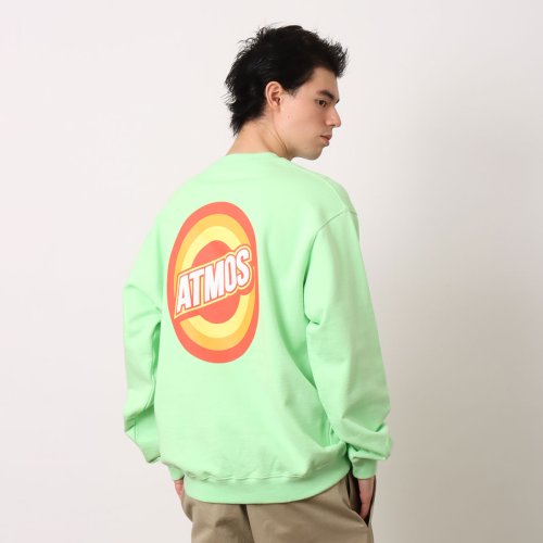 atmos apparel(atmos apparel)/アトモス サークル グレイディエントロゴ スウェットシャツ/img08