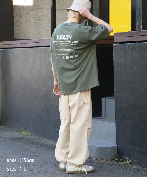 KELTY(KELTY)/別注【KELTY】 Back Print vintage archive LOGO crewneck Tee ヴィンテージ ロゴ Tシャツ バックプリント/img27