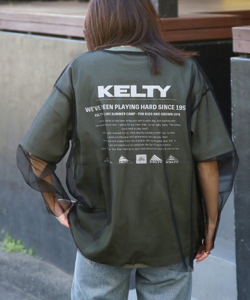 KELTY(KELTY)/別注【KELTY】 Back Print vintage archive LOGO crewneck Tee ヴィンテージ ロゴ Tシャツ バックプリント/img29