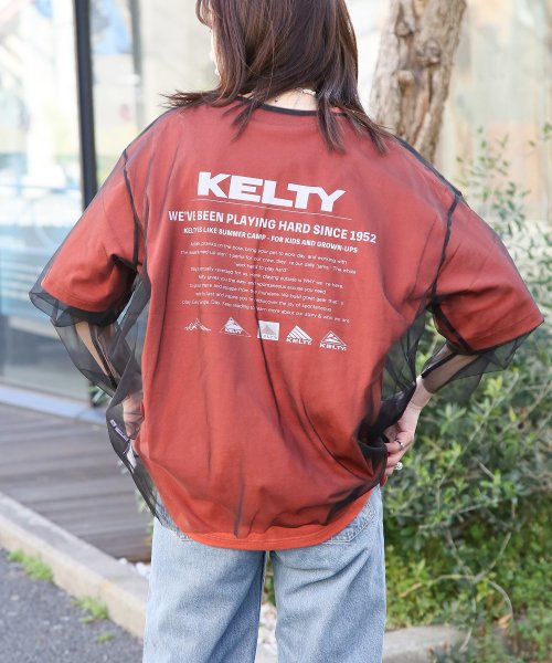 KELTY(KELTY)/別注【KELTY】 Back Print vintage archive LOGO crewneck Tee ヴィンテージ ロゴ Tシャツ バックプリント/img37