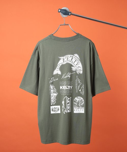 KELTY(KELTY)/別注【KELTY】Back Print vintage archive LOGO crewneck Tee ヴィンテージアーカイブ ロゴ クルーネック Tシャツ/img24