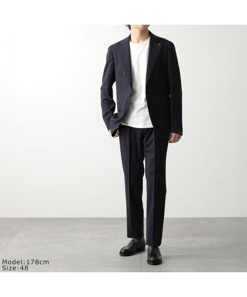 BEAMS F / CANONICO ソリッド スーツ BEAMS F（ビームスF）EASY CANONICO ウール ソリッド スーツ