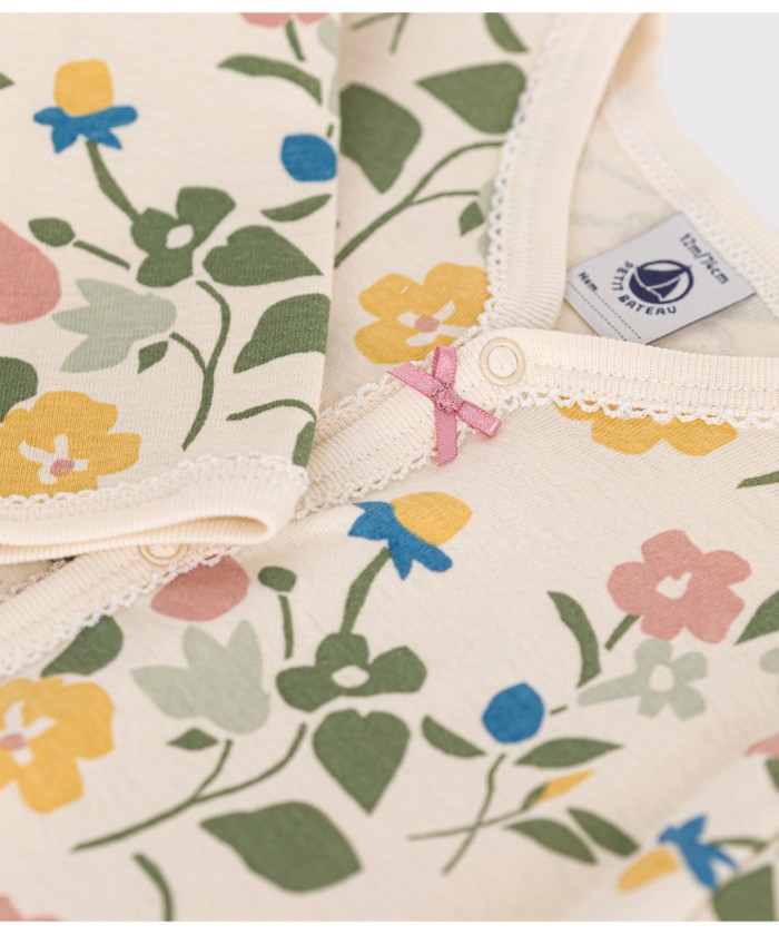 PETIT BATEAU 74cm ロンパース 2枚セット 易く 12m