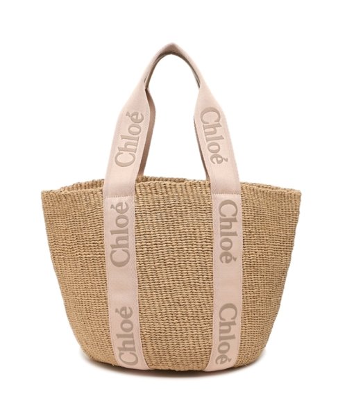 Chloe(クロエ)/クロエ トートバッグ かごバッグ ウッディ ラージ バスケットバッグ ベージュ レディース CHLOE CHC23AS380L18 26Y/img05