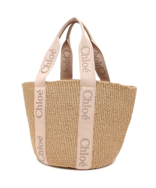 Chloe(クロエ)/クロエ トートバッグ かごバッグ ウッディ ラージ バスケットバッグ ベージュ レディース CHLOE CHC23AS380L18 26Y/img06