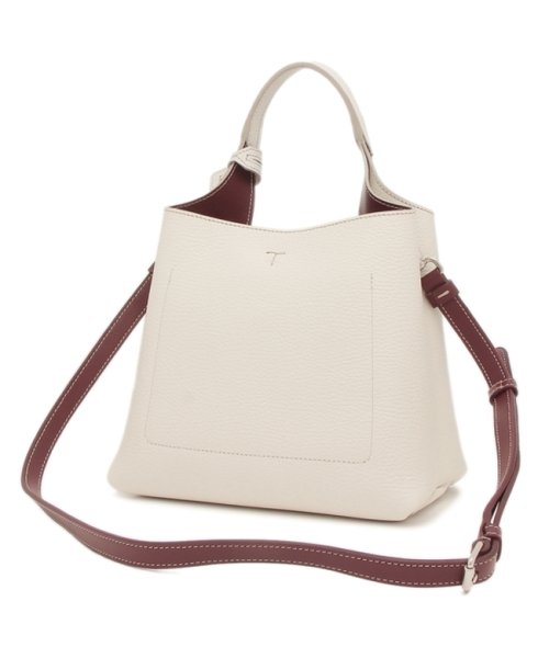 TODS(トッズ)/トッズ ショルダーバッグ ハンドバッグ T タイムレス ミニ 2WAY ロゴ ホワイト レディース TODS XBWAPAA9100 QNK 9P09/img06