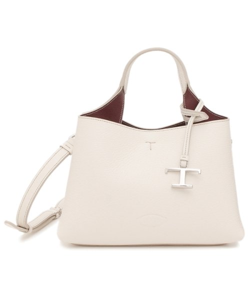 TODS(トッズ)/トッズ ショルダーバッグ ハンドバッグ Tタイムレス マイクロ 2WAY ホワイト レディース TODS XBWAPAEL000 QRI 9P09/img05