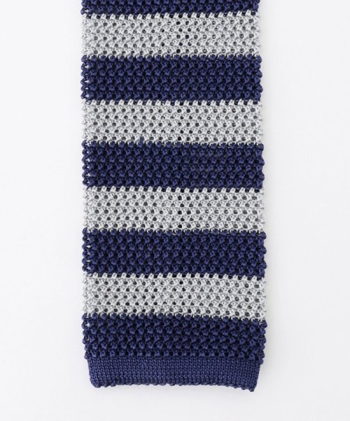 J.PRESS MENS(J．プレス　メンズ)/【J.PRESS KNIT TIE COLLECTION】ボーダー ニットネクタイ/img01