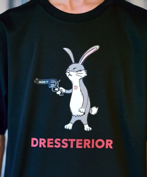 DRESSTERIOR(ドレステリア)/【接触冷感／抗菌防臭／消臭】ICE CLEAR COTTON ガンラビットTシャツ/img13