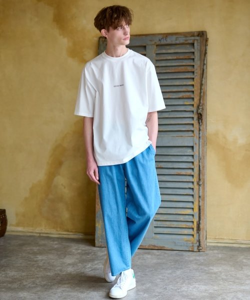 DRESSTERIOR(ドレステリア)/【Safari5月号掲載】【接触冷感／UVカット機能】BACK BREEZE TECH ロゴTシャツ/img03