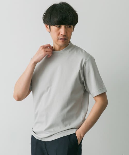 URBAN RESEARCH DOORS(アーバンリサーチドアーズ)/『抗菌』『防臭』LIFE STYLE TAILOR　シルケットポンチストレッチTシャツ/img05