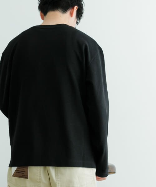 ITEMS URBANRESEARCH(アイテムズアーバンリサーチ（メンズ）)/Wフェイスジョーゼット クルーネックトップス/img16