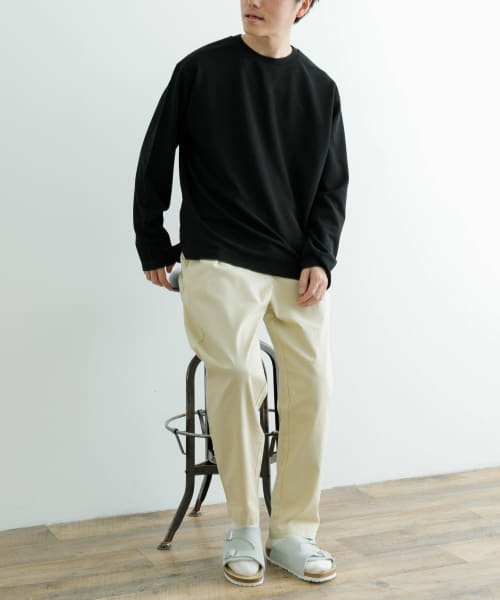 ITEMS URBANRESEARCH(アイテムズアーバンリサーチ（メンズ）)/Wフェイスジョーゼット クルーネックトップス/img17