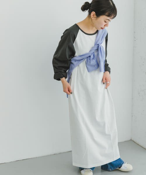 ITEMS URBANRESEARCH(アイテムズ アーバンリサーチ（レディース）)/ハイショクラグランワンピース/img06