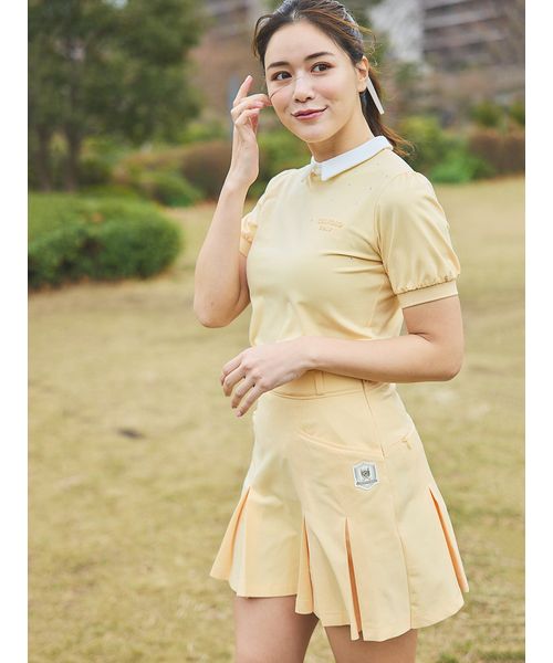 【CELFORD GOLF】タックデザインミニスカート CELFORD GOLF】タックデザインミニスカート(505985402)｜阪急百貨店