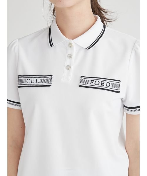 CELFORD(CELFORD)/【CELFORD GOLF】ロゴジャガードカノコポロシャツ/img07