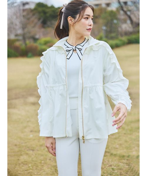 CELFORD GOLF】フリルブルゾン(505985406)｜阪急百貨店公式通販