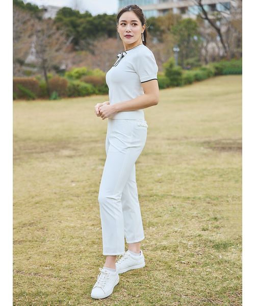 154 【CELFORD GOLF】フリルポケットストレッチパンツ CELFORD GOLF】フリルポケットストレッチパンツ(ウェア)｜ゴルフ