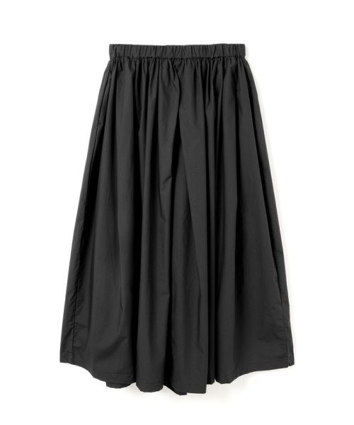 mizuiro ind フロントタックワイドギャザーパンツ 