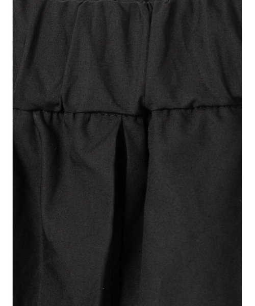 mizuiro ind フロントタックワイドギャザーパンツ 