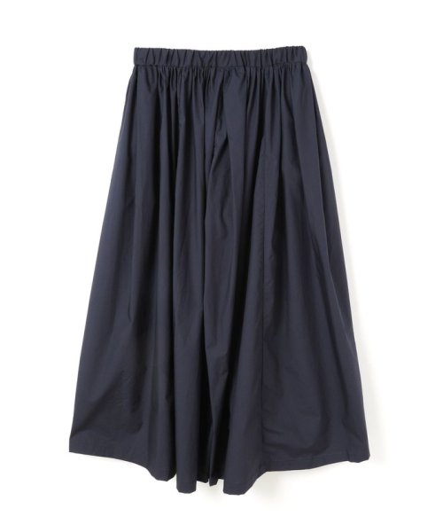 mizuiro ind フロントタックワイドギャザーパンツ 