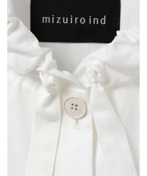 mizuiro ind(ミズイロインド)/mizuiro ind ギャザーフード付きコート/img02