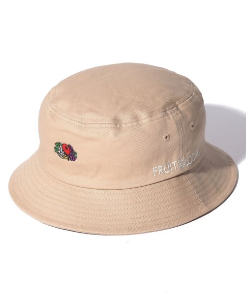 FRUIT OF THE LOOM(フルーツオブザルーム)/LOGO EMB BUCKET HAT/img06