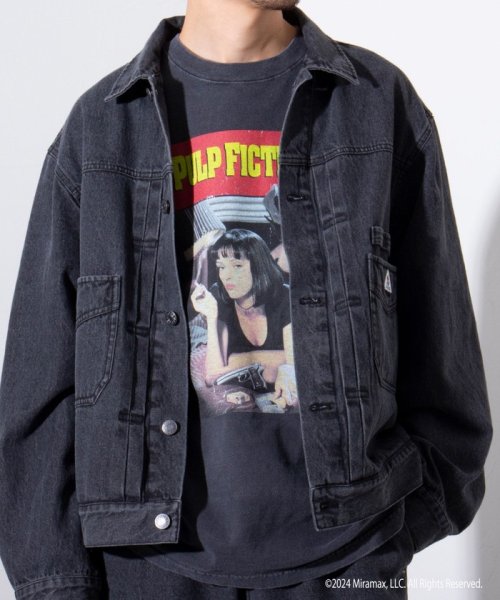 GLOSTER(GLOSTER)/【新柄追加】【GOOD ROCK SPEED/グッドロックスピード】PLUP FICTION ピグメントTシャツ ロゴ フォトTシャツ/img33